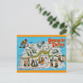 Carte postale de la vallée de Yosemite (Debout devant)