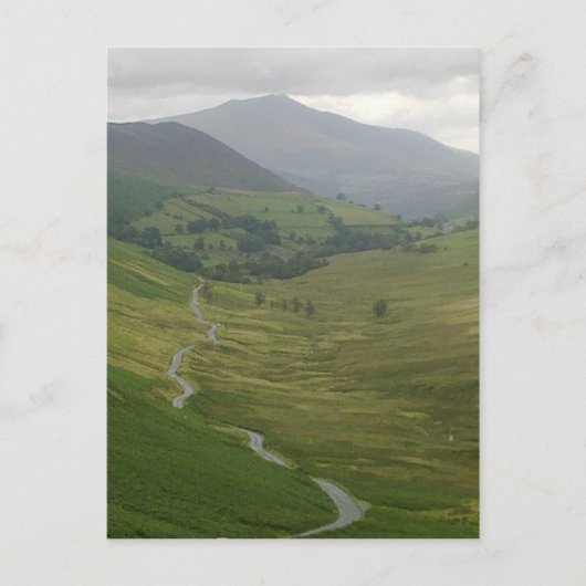 Carte postale de la vallée des Newlands (Devant)
