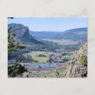 Carte postale de la vallée du Colorado