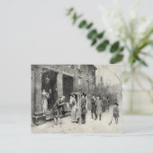 Carte postale de la veille de Noël dans le temps c (Debout devant)