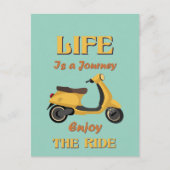 Carte postale de la vie est un voyage (Devant)