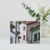 Carte postale de la vieille ville de Cesky Krumlov (Debout devant)