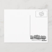 Carte postale de la vieille ville de Placerville, (Dos)