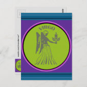 Carte postale de la Vierge (Devant / Derrière)