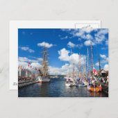 Carte postale de la ville de Bergen (Devant / Derrière)