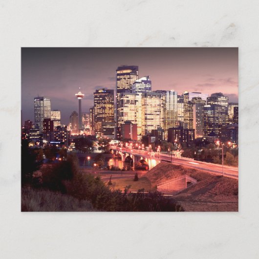 Carte postale de la ville de Calgary (Devant)