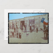 Carte postale de la ville de Grapevine (Devant / Derrière)