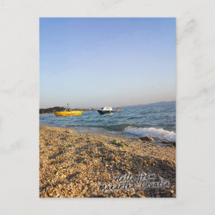 Carte postale de la ville de Makarska, Croatie