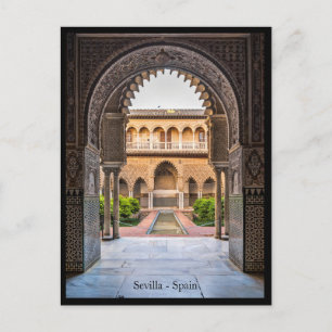 Carte postale de la ville de Séville, Espagne