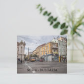 carte postale de la ville de Sofia (Debout devant)