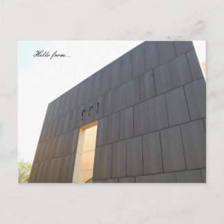 carte postale de la ville d'oklahoma