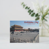 Carte postale de la ville interdite (Debout devant)