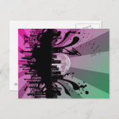 Carte postale de la ville sans-abri (Devant / Derrière)