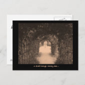 Carte postale de la voie de mémoire (Devant / Derrière)