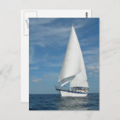 Carte postale de la voile parfaite (Devant / Derrière)
