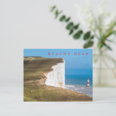 Carte postale de la vue de Beachy Head (Debout devant)