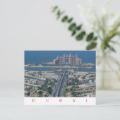 Carte postale de la vue de Dubaï Palm Jumeirah (Debout devant)