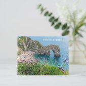 Carte postale de la vue de Durdle Door à Dorset (Debout devant)