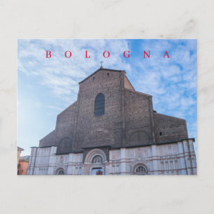 Carte postale de la vue de la basilique San Petron