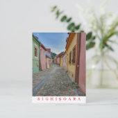 Carte postale de la vue de rue du centre historiqu (Debout devant)