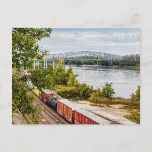 Carte postale de la vue du Capitole du Missouri