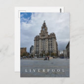 Carte postale de la vue du Liver Building de Liver (Devant / Derrière)