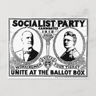 Carte postale de l'affiche de la campagne Eugene D