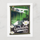 Carte postale de l'affiche touristique de Garðabær (Devant)