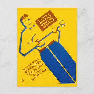 Carte postale de l'affiche WPA