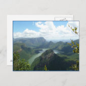 Carte postale de l'Afrique du Sud (Devant / Derrière)