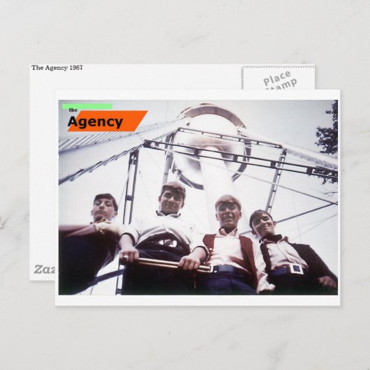 Carte postale de l'Agence (Devant / Derrière)