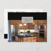 Carte postale de l'agent immobilier (Devant / Derrière)