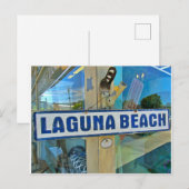 Carte postale de Laguna Beach (Devant / Derrière)