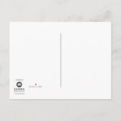 Carte postale de l'Aïd - Rouge (Dos)