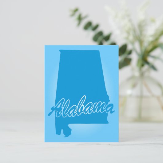Carte postale de l'Alabama (Debout devant)