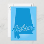Carte postale de l'Alabama (Devant / Derrière)