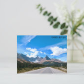 Carte postale de l'Alberta, Canada (Debout devant)