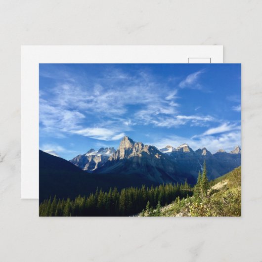 Carte postale de l'Alberta, Canada (Devant / Derrière)