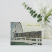 Carte postale de l'Alberta rural (Debout devant)