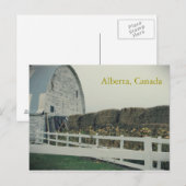 Carte postale de l'Alberta rural (Devant / Derrière)