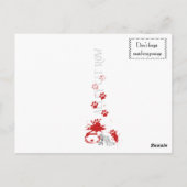 carte postale de l'allée 007 (Dos)