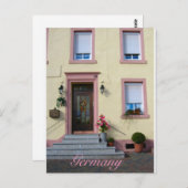 Carte postale de l'Allemagne (Devant / Derrière)