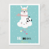 Carte postale de lama mignon (Devant)