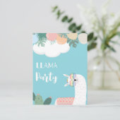 Carte postale de lama mignon (Debout devant)
