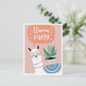 Carte postale de lama mignon (Debout devant)