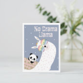 Carte postale de lama mignon (Debout devant)