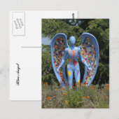 Carte postale de l'ange bleu (Devant / Derrière)