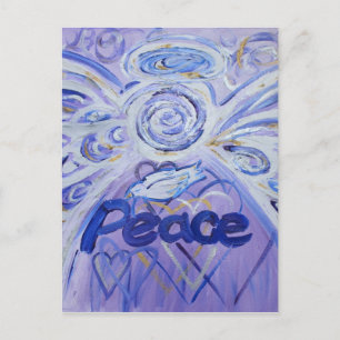 Carte postale de l'ange de la paix