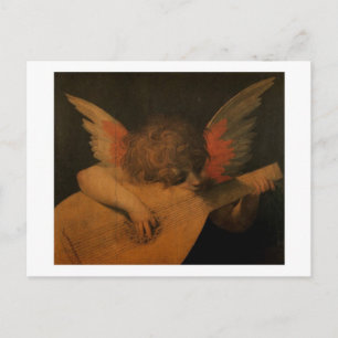 Carte postale de l'Ange musicien