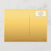 Carte postale de l'année chinoise du bélier chèvre (Dos)